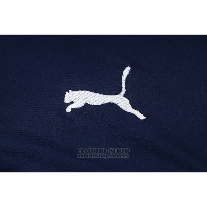 Chandal del Olympique Marsella Manga Corta 2022-2023 Azul